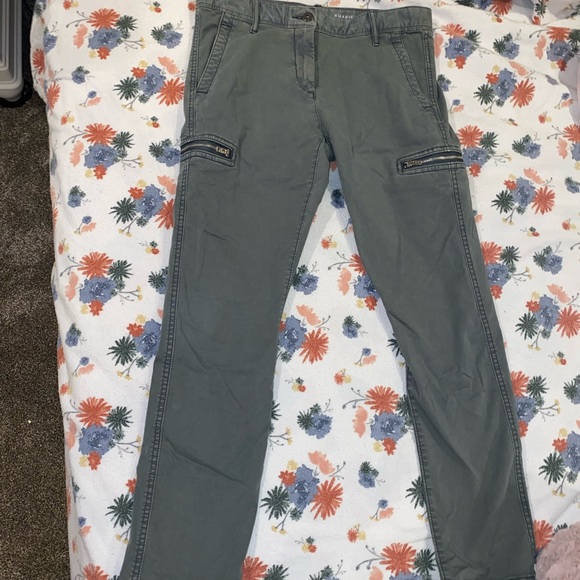 Women’s gap olive green khaki jeans-0 - Picture 5 of 5